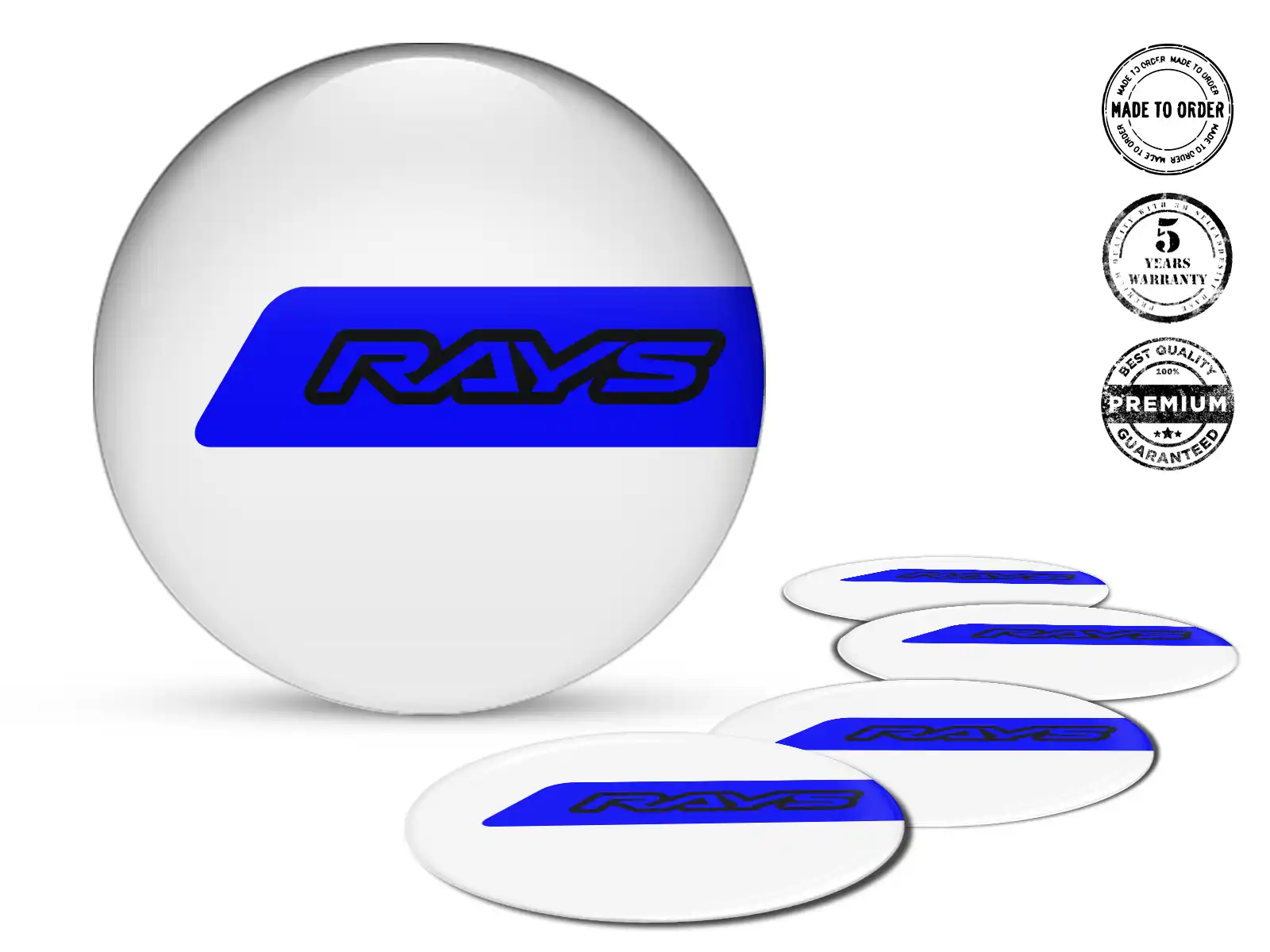 Rays Silikonsticker Variante Radplaketten